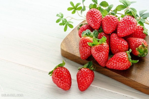  عکس پس زمینه خفن توت فرنگی برای گوشی
