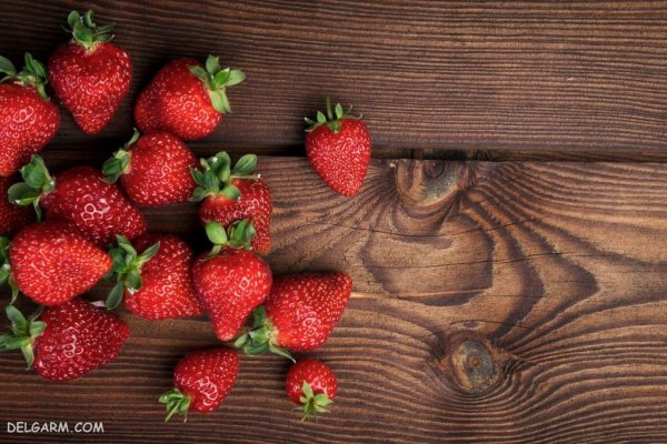  عکس پس زمینه خفن توت فرنگی برای گوشی