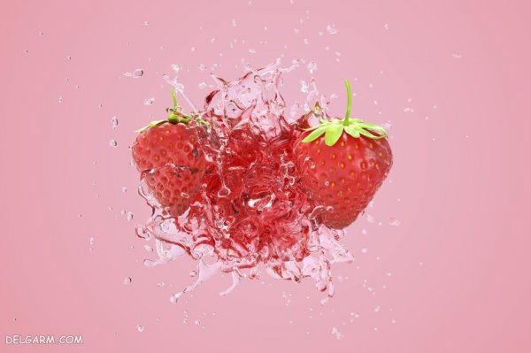  عکس پس زمینه خفن توت فرنگی برای گوشی