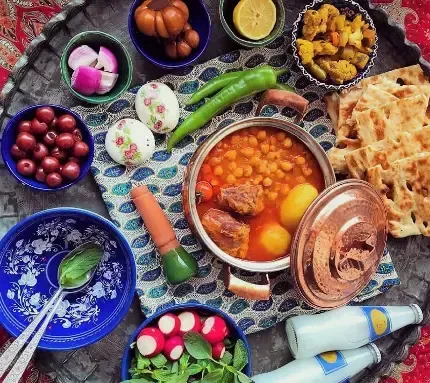  عکس غذاهای لاکچری ایرانی
