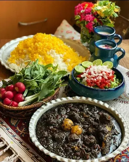  عکس غذاهای لاکچری ایرانی