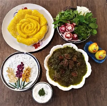 عکس زیبا از غذاهای ایرانی