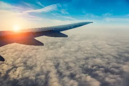  پس زمینه بال هواپیما با کیفیت بالا