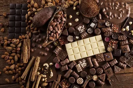  پس زمینه از شکلات خوشمزه برای گوشی