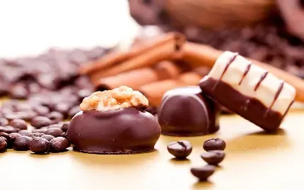 عکس شکلات کاکائویی