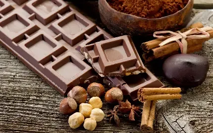 عکس شکلات کاکائویی