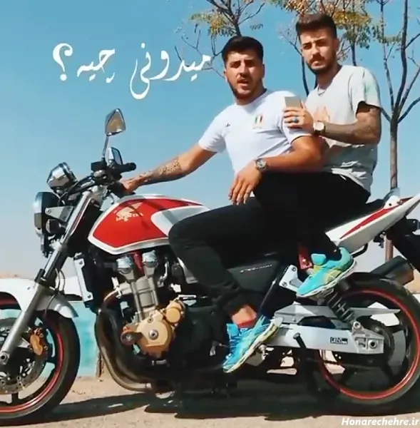 عکس پروفایل موتور با نوشته