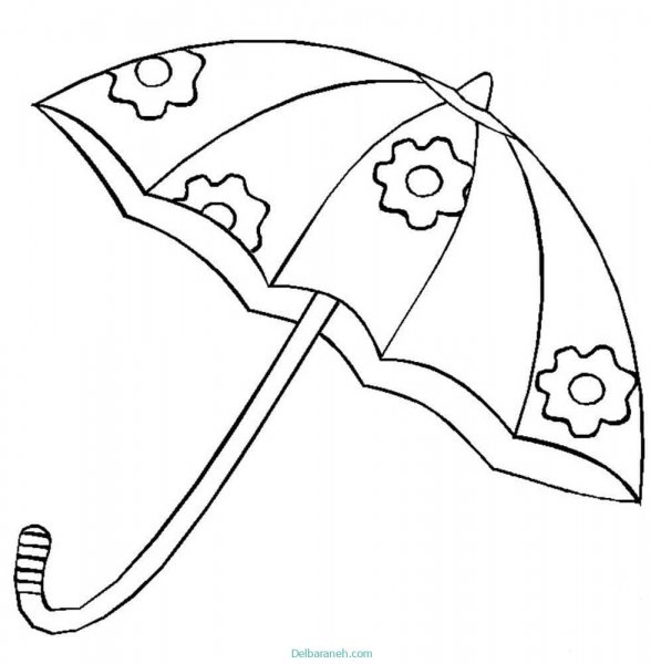  عکس چتر نقاشی