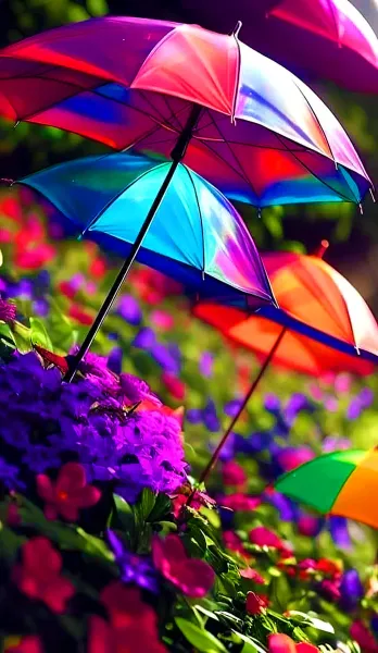  عکس چتر و باران برای پروفایل