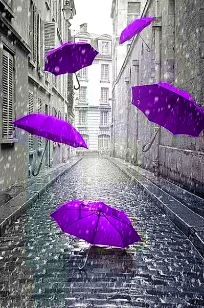  عکس چتر و باران برای پروفایل