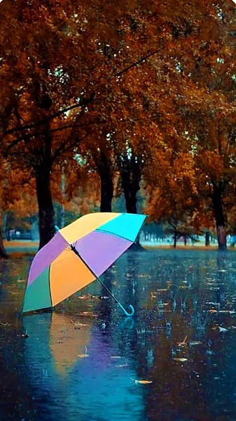  عکس چتر و باران برای پروفایل