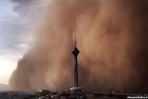 عکس طوفان شدید