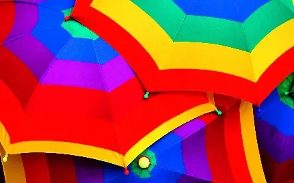 عکس های چتر رنگارنگ