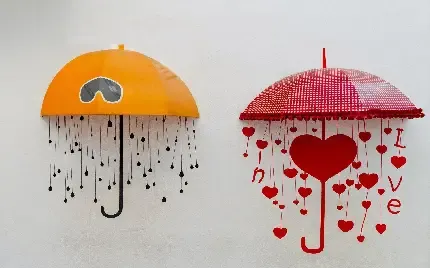  عکس های چتر رنگارنگ
