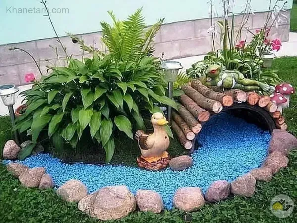  عکس باغچه شیک و لاکچری