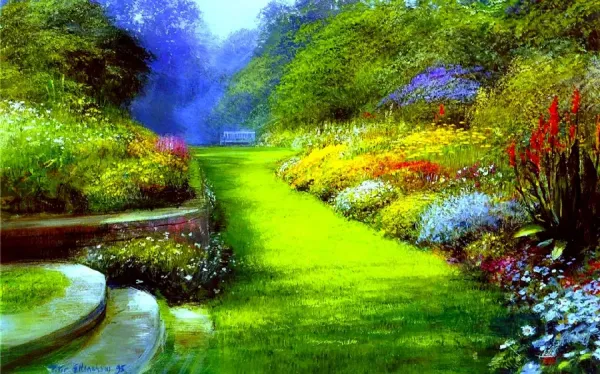 عکس باغچه برای بک گراند گوشی موبایل