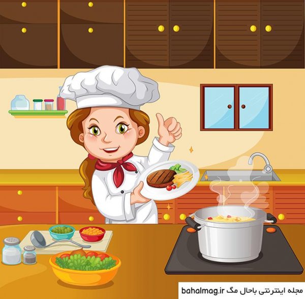  عکس آشپزی فانتزی برای پروفایل