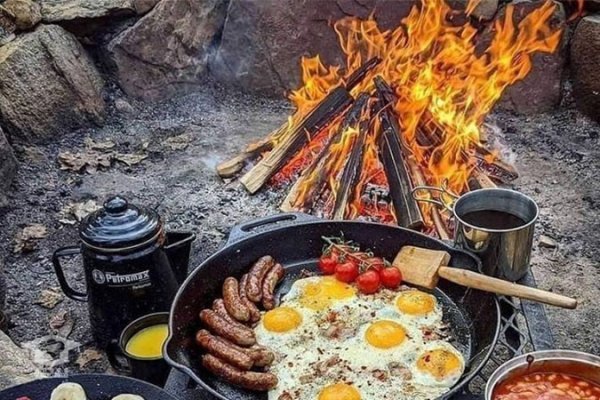  عکس پروفایل آشپزی در طبیعت