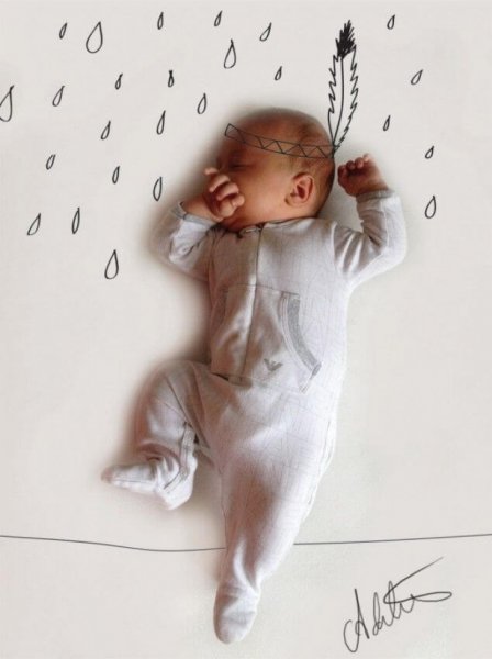  عکس نوزاد در خواب