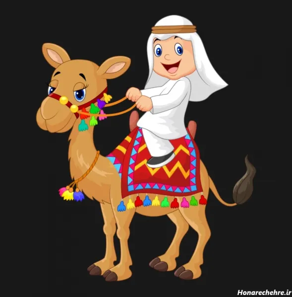 عکس شتر کارتونی