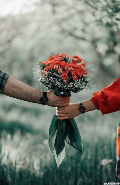  عکس دسته گل عاشقانه