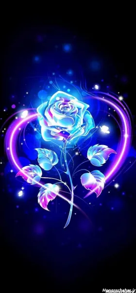  عکس سه بعدی گل رز