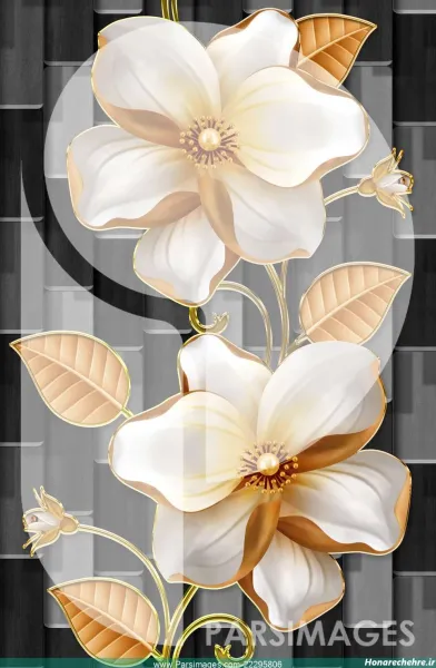  عکس گل سه بعدی برای پروفایل