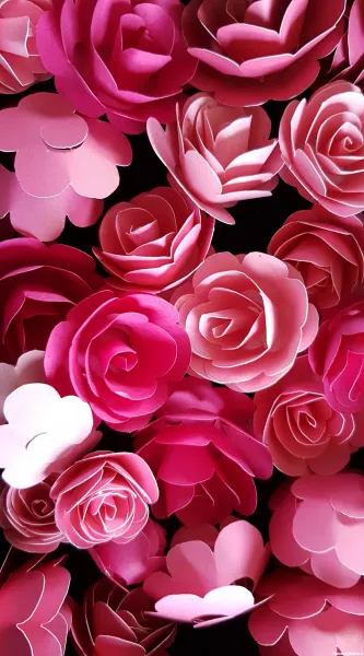  عکس گل سه بعدی برای پروفایل