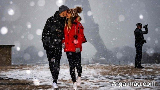 عکس عاشقانه زمستان