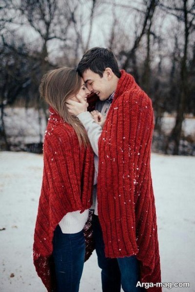 عکس عاشقانه زمستان