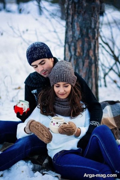 عکس عاشقانه زمستان