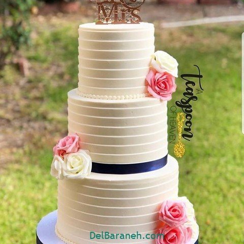 عکس کیک عقد شیک