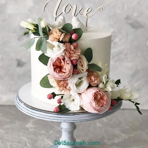 عکس کیک عقد شیک