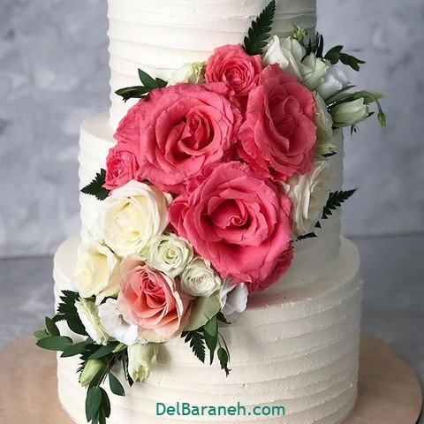 عکس کیک عروس و داماد