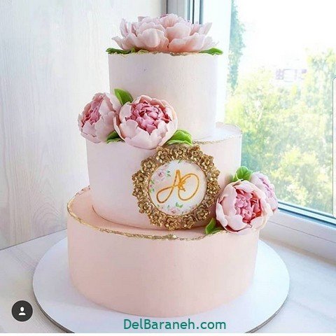 عکس کیک عروس و داماد