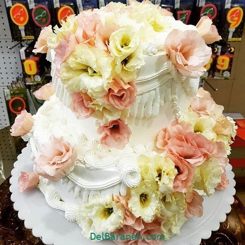 عکس کیک عروس و داماد