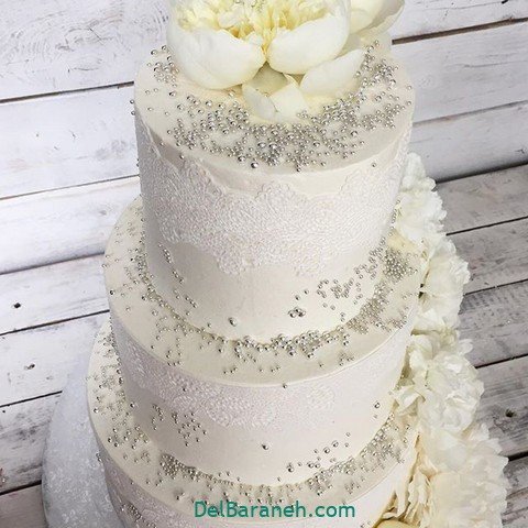 عکس کیک عروس و داماد