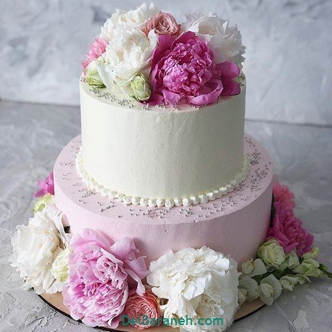 عکس کیک عروس و داماد