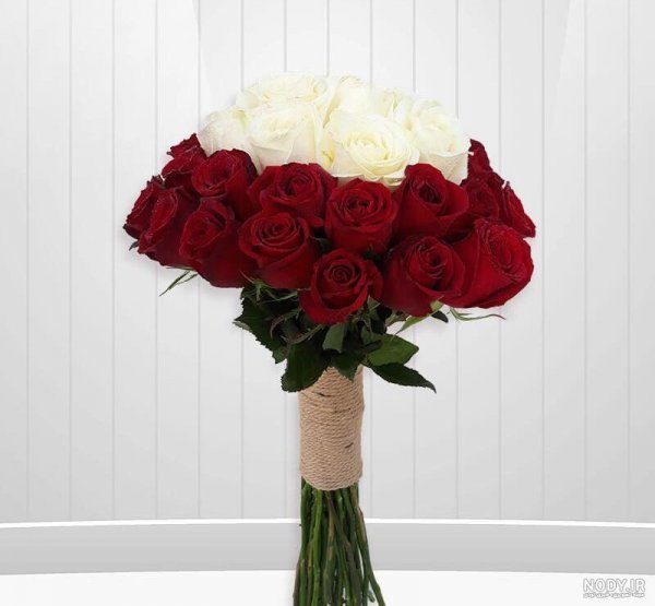  عکس دسته گل رز قرمز عاشقانه