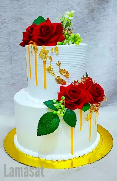  عکس گل و کیک سالگرد ازدواج