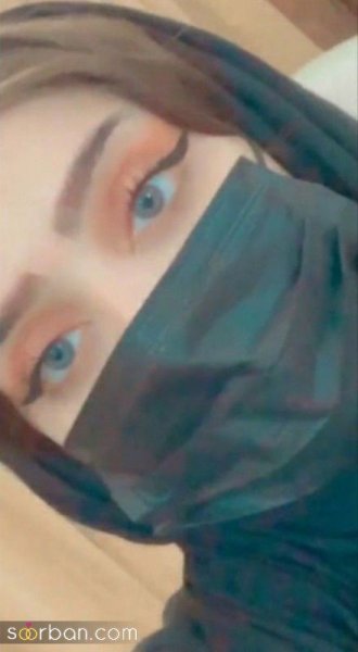  عکس دختر با ماسک مشکی برای پروفایل