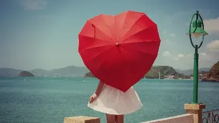  عکس دخترانه قلبی با کیفیت بالا