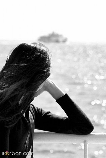  عکس دختر بدون چهره تنها و افسرده