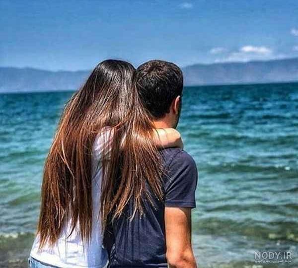 عکس پروفایل زوج عاشق در بغل هم
