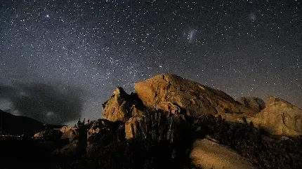  دانلود عکس پروفایل آسمان شب کویر