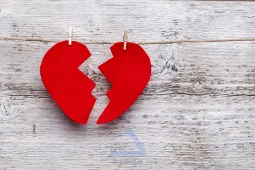 عکس قلب شکسته واقعی
