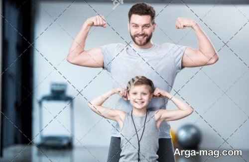  ایده ژست عکس پدر پسری