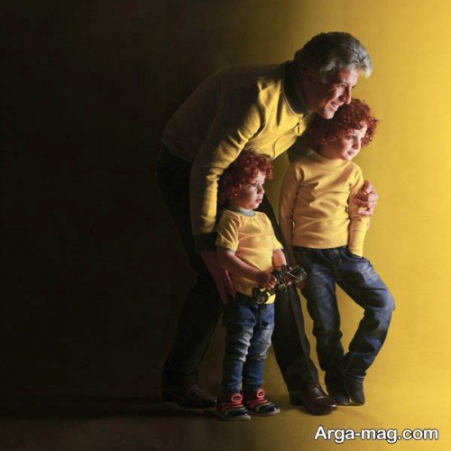  ایده ژست عکس پدر پسری