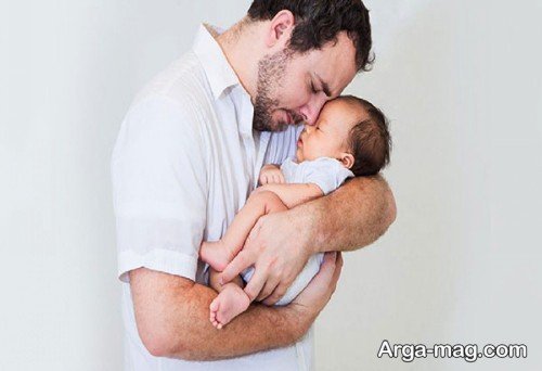 عکس پدر پسری پروفایل