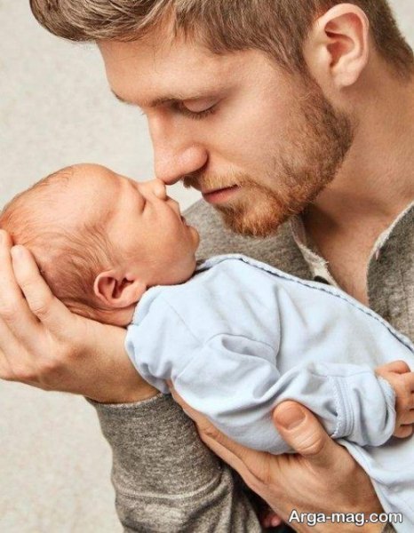 عکس پدر پسری پروفایل